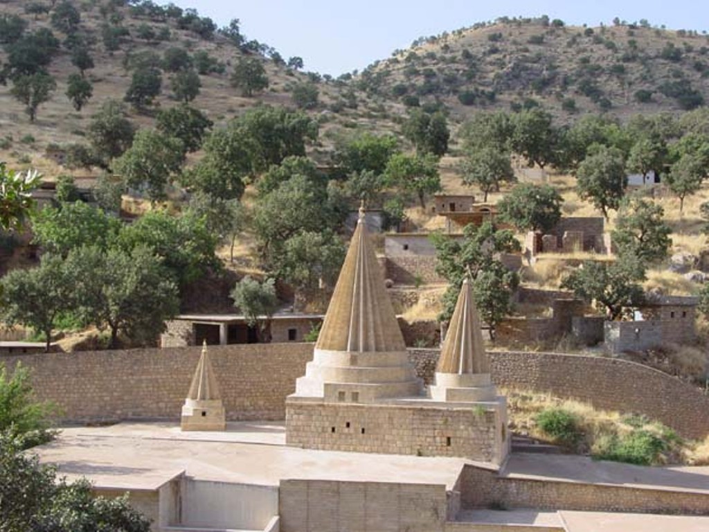 Lalish, the sacred Yezidi temple complex in Kurdistan