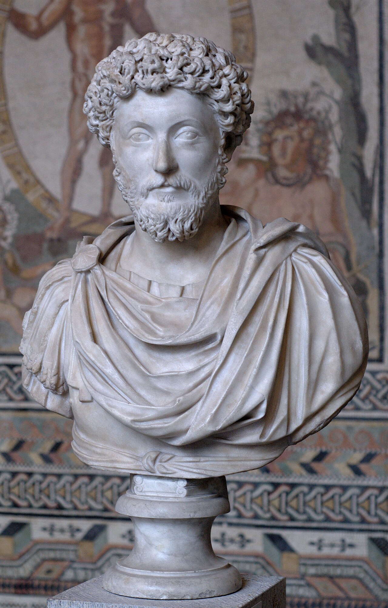 Bust of Marcus Aurelius, Glyptothek, Munich