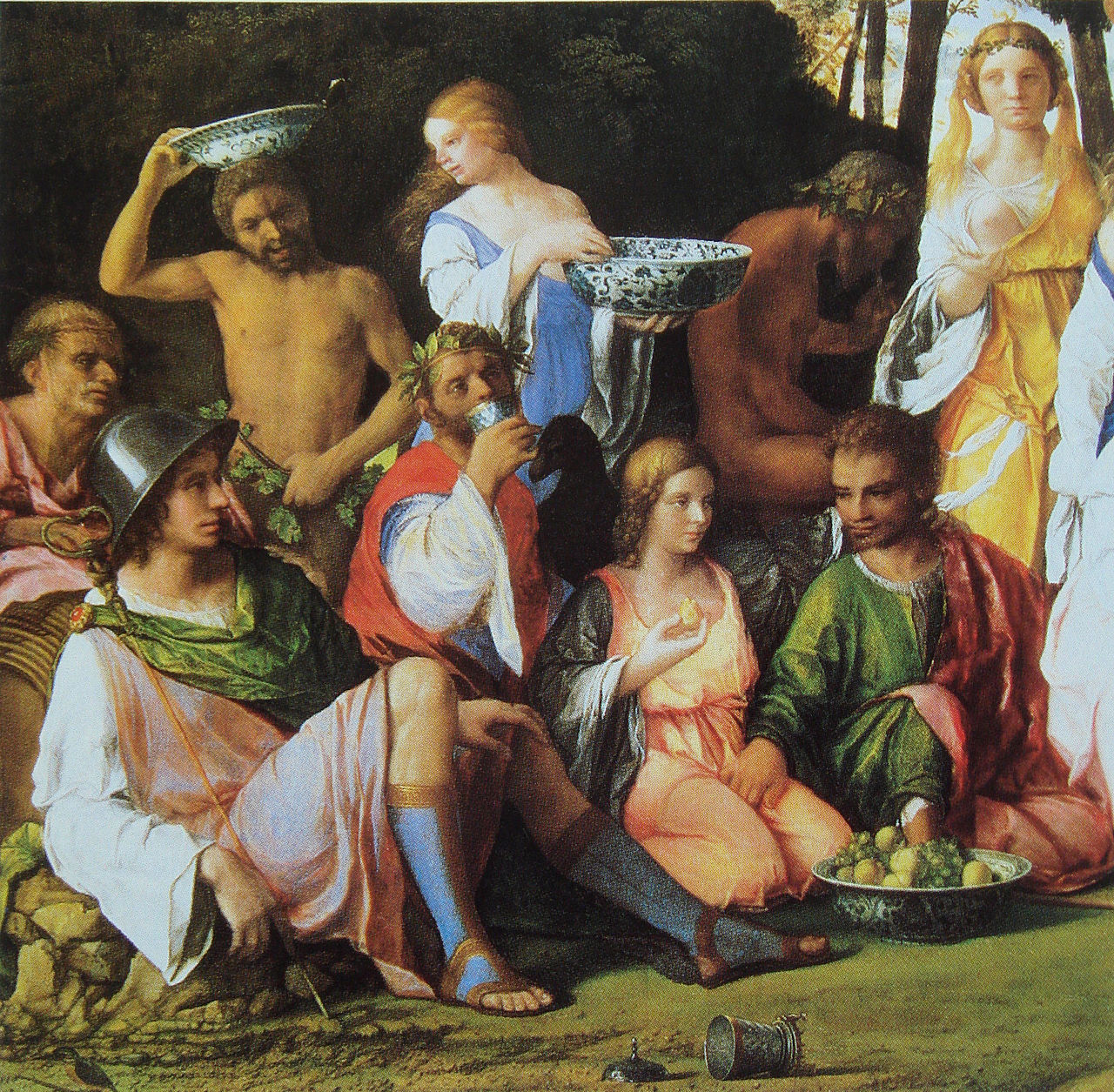 The Feast of the Gods by Giovanni Bellini, 1514
