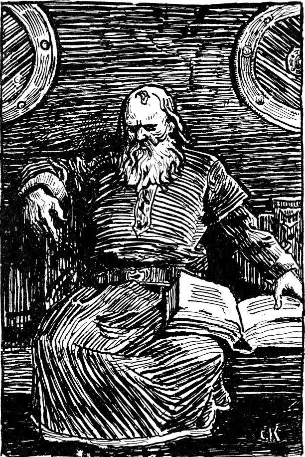 Snorri Sturluson by Christian Krohg
