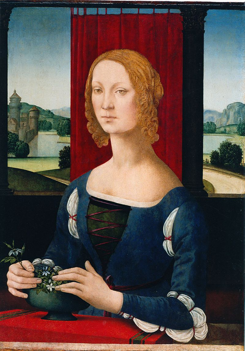 La dama dei gelsomini painting