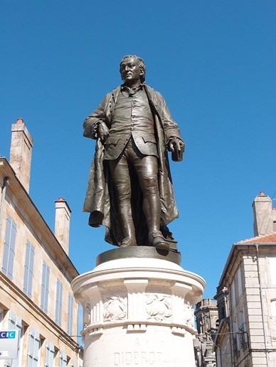 statue of Diderot