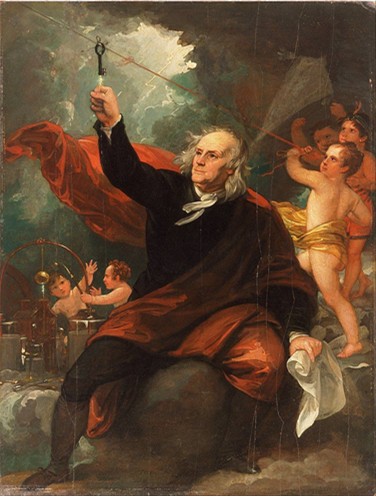 painting of Franklin