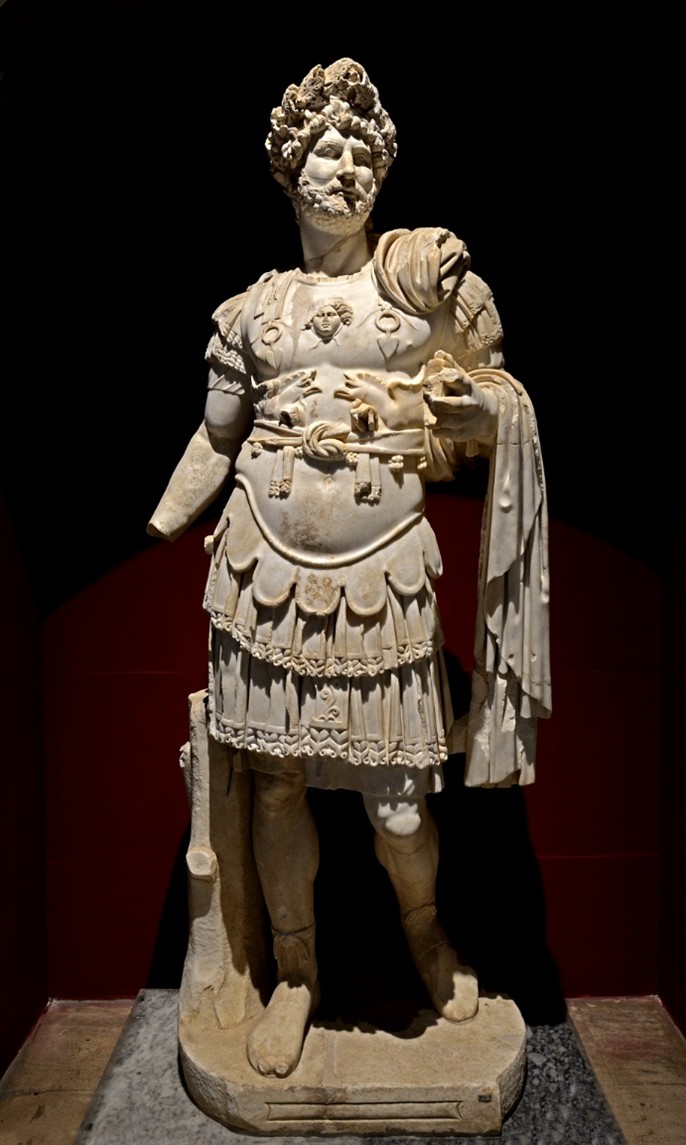 Hellenistic statue of Hadrian (Antalya Museum)