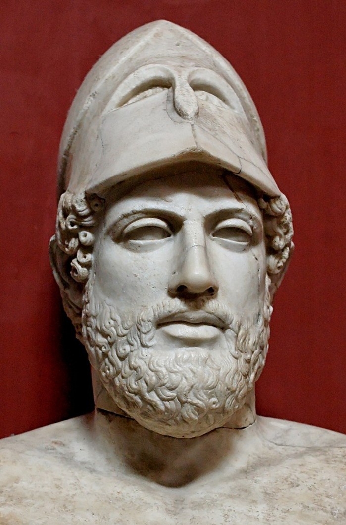 Roman copy of Greek original statue of Pericles