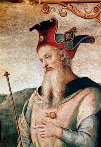 Pericles, by Pietro Perugino, Uffizi Gallery