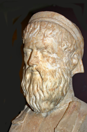 Berkeley bust of Plato, of ancient origin