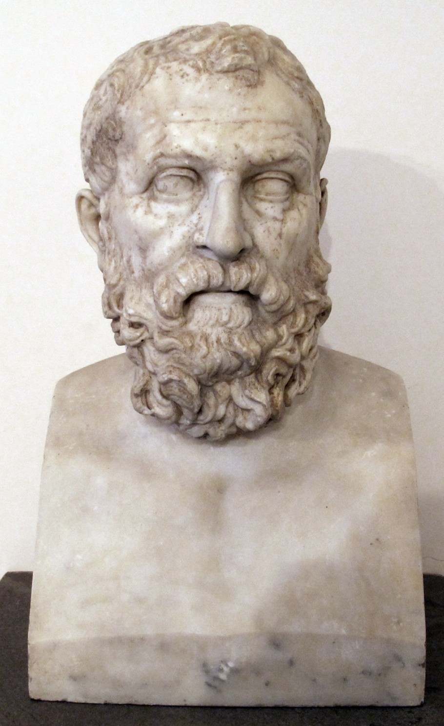 Bust of Solon from Hellenistic period, Roman copy